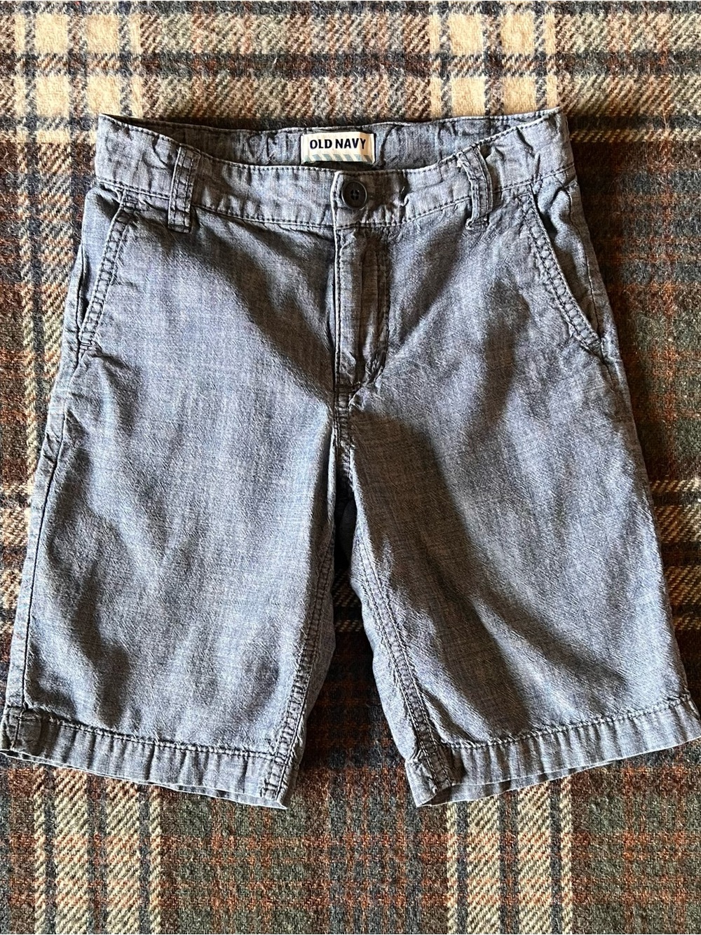 Old Navy Boys Chambray Shorts